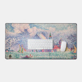 Paul Signac – ベニス、レインボー デスクマット (キーボード&マウス)