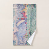 Paul Signac – ベニス、レインボー バスタオルセット (ハンドタオル)