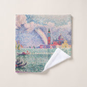 Paul Signac – ベニス、レインボー バスタオルセット (ウォッシュタオル)