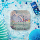 Paul Signac – ベニス、レインボー ペーパープレート (パーティー)