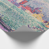 Paul Signac – ベニス、レインボー ラッピングペーパー (角)