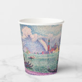 Paul Signac – ベニス、レインボー 紙コップ (裏面)