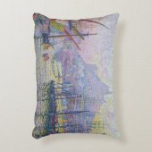 Paul Signac – マルセイユ，ノートルダム – デ – ラガーデ アクセントクッション (正面(垂直))