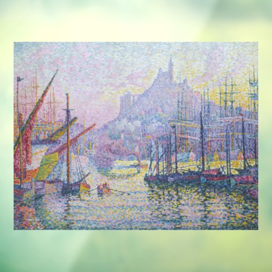 Paul Signac – マルセイユ，ノートルダム – デ – ラガーデ ウィンドウサイン (シート3)
