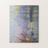 Paul Signac – マルセイユ,ノートルダム – デ – ラガーデ ジグソーパズル (縦)