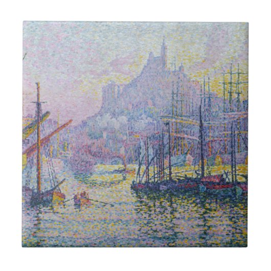 Paul Signac – マルセイユ,ノートルダム – デ – ラガーデ タイル (正面)