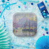 Paul Signac – マルセイユ，ノートルダム – デ – ラガーデ ペーパープレート (パーティー)