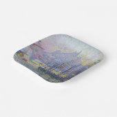 Paul Signac – マルセイユ，ノートルダム – デ – ラガーデ ペーパープレート (傾斜あり)