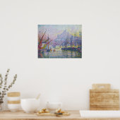 Paul Signac – マルセイユ，ノートルダム – デ – ラガーデ ポスター (キッチン)