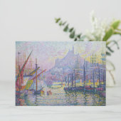 Paul Signac – マルセイユ，ノートルダム – デ – ラガーデ 招待状 (スタンド正面)