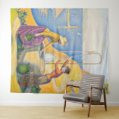 Paul Signac – 井戸の女性 タペストリー (インサイチュ(横))