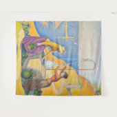 Paul Signac – 井戸の女性 タペストリー (正面(横))