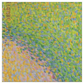 Paul Signac – 井戸の女性 ファブリック (クローズアップ)