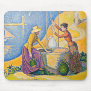 Paul Signac – 井戸の女性 マウスパッド