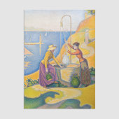 Paul Signac – 井戸の女性 薄葉紙