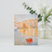 Paul Signac – 赤ブイ,セントトロペス ポストカード (スタンド正面)