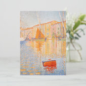 Paul Signac – 赤ブイ，セントトロペス 招待状 (スタンド正面)