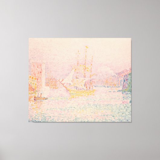 Paul Signac art キャンバスプリント (正面)