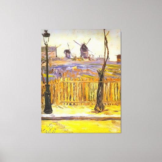 Paul Signac art style キャンバスプリント (正面)