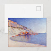 Paul Signac Cassis、Cap Lombard、Opus 196 ポストカード (正面/裏面)
