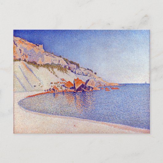 Paul Signac Cassis、Cap Lombard、Opus 196 ポストカード (正面)