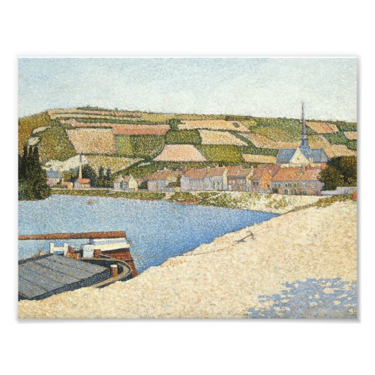 Paul Signac - Les Andelys, Cote d'Aval フォトプリント (正面)