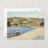 Paul Signac - Les Andelys, Cote d'Aval ポストカード (正面/裏面)