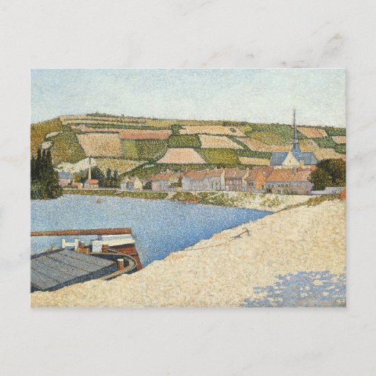 Paul Signac - Les Andelys, Cote d'Aval ポストカード (正面)