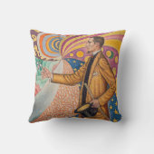 Paul Signac - M Felix Feneonのポートレート, Opus 217 クッション (裏面)