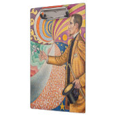 Paul Signac - M Felix Feneonのポートレート, Opus 217 クリップボード (左)