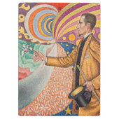Paul Signac - M Felix Feneonのポートレート, Opus 217 クリップボード (裏面)