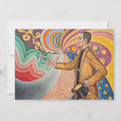 Paul Signac - M Felix Feneonのポートレート, Opus 217 サンキューカード (正面)