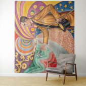 Paul Signac - M Felix Feneonのポートレート, Opus 217 タペストリー (インサイチュ)