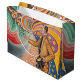 Paul Signac - M Felix Feneonのポートレート, Opus 217 ラージペーパーバッグ (裏面アングル)