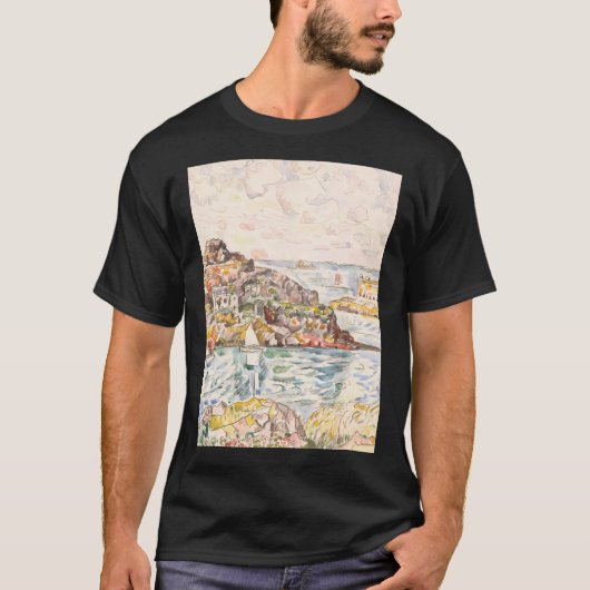 Paul Signac Morlaix Entrance Of The Tシャツ (正面)
