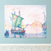 Paul Signac painting キャンバスプリント (インサイチュ (ウッドフロア))