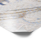 Paul Signac - Snow, Boulevard de Clichy，パリ フォトプリント (角)