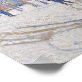 Paul Signac - Snow, Boulevard de Clichy，パリ ポスター (角)