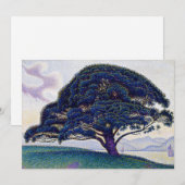 Paul Signac - The Bonaventure Pine サンキューカード (正面/裏面)