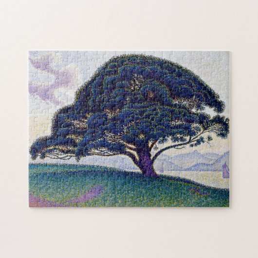 Paul Signac - The Bonaventure Pine ジグソーパズル (横)