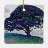 Paul Signac - The Bonaventure Pine セラミックオーナメント (裏面)