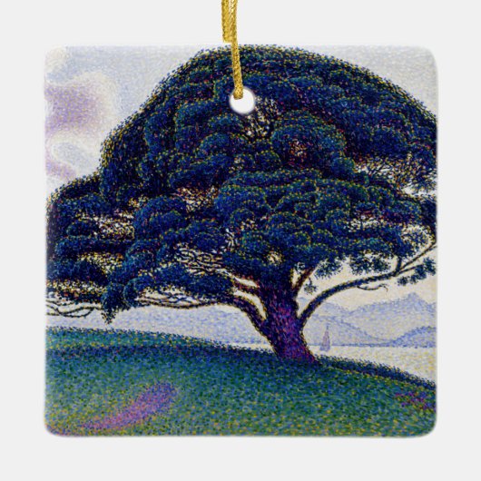 Paul Signac - The Bonaventure Pine セラミックオーナメント (正面)