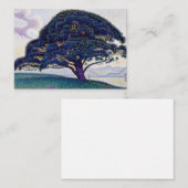 Paul Signac - The Bonaventure Pine ノートカード (正面/裏面)