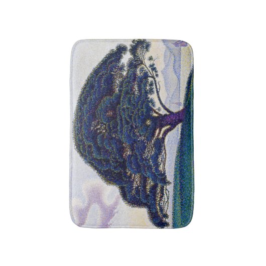 Paul Signac - The Bonaventure Pine バスマット (正面縦)