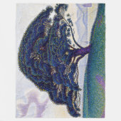 Paul Signac - The Bonaventure Pine フリースブランケット (正面)