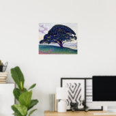 Paul Signac - The Bonaventure Pine ポスター (ホームオフィス)