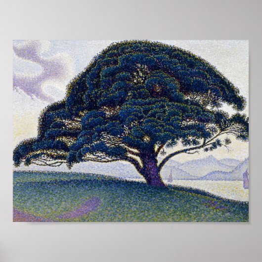 Paul Signac - The Bonaventure Pine ポスター (正面)