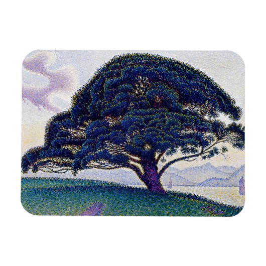 Paul Signac - The Bonaventure Pine マグネット (横)