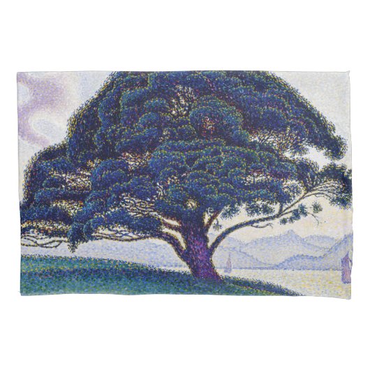 Paul Signac - The Bonaventure Pine 枕カバー (正面)