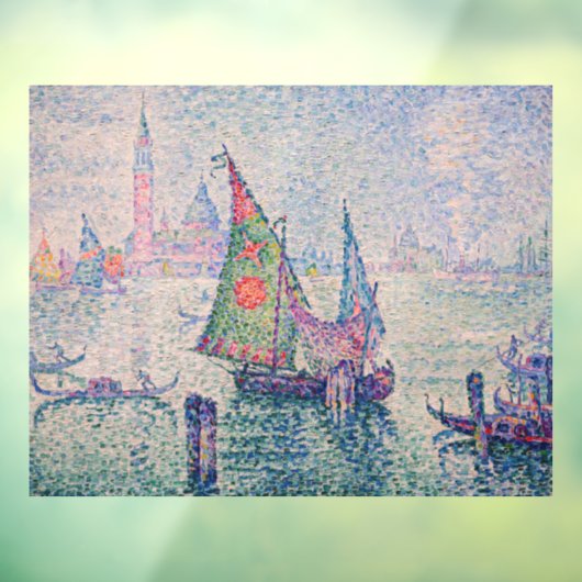Paul Signac - The Green Sail ウィンドウサイン (シート3)